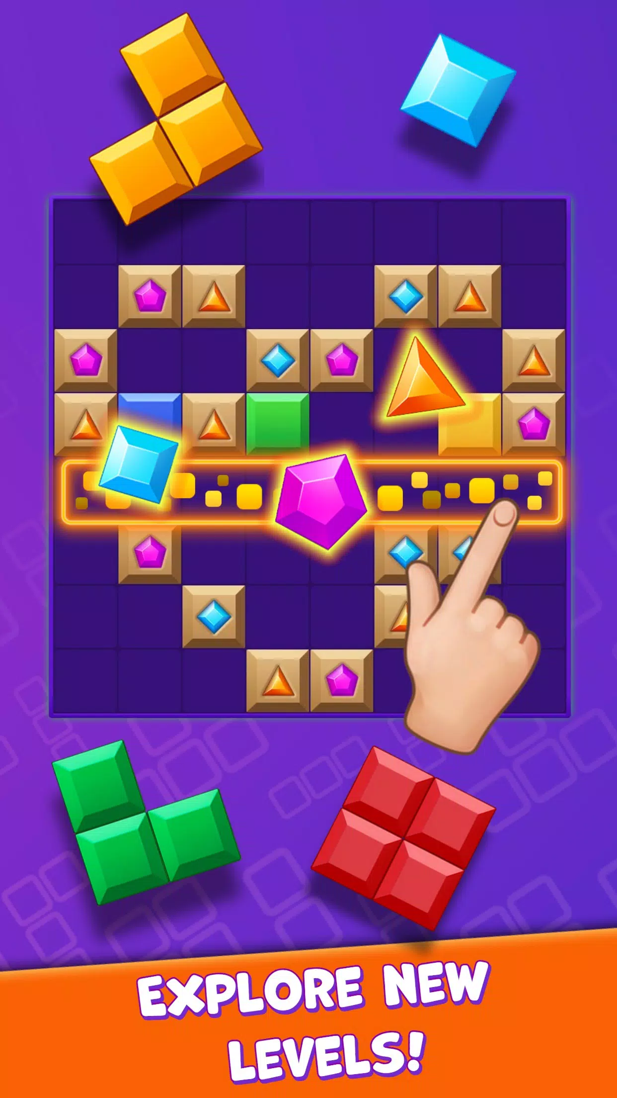 BlockBuster: Adventures Puzzle screenshot 1