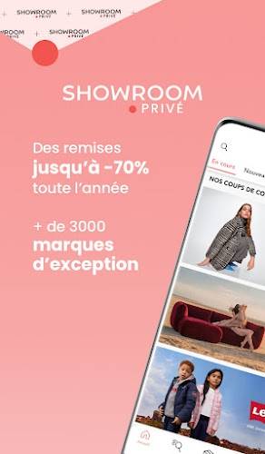 Showroomprivé ဖန်သားပြင်ဓာတ်ပုံ 1