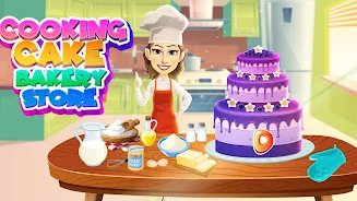 Cooking Cake Bakery Store: Sta ဖန်သားပြင်ဓာတ်ပုံ 1