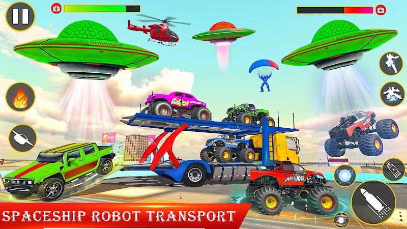 Spaceship Robot Transform Game স্ক্রিনশট 2