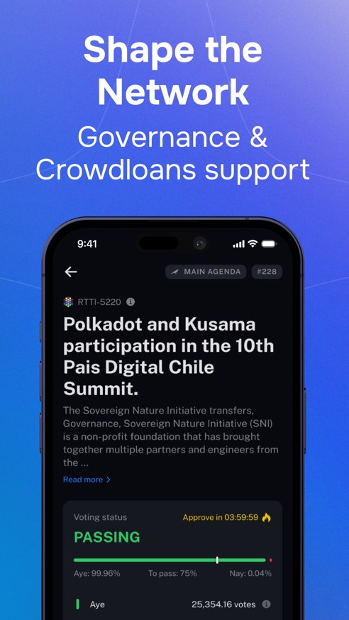 Screenshot Nova Polkadot Wallet 3