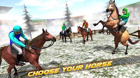 Dubai Racing Horse Games captura de pantalla 