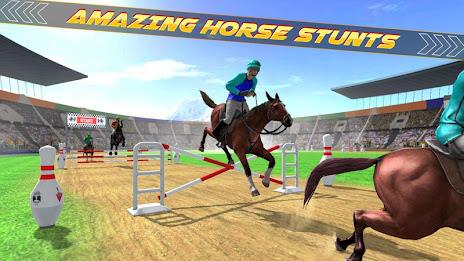 Dubai Racing Horse Games captura de pantalla 