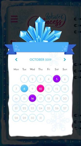 Winter Princess Diary ảnh chụp màn hình 2