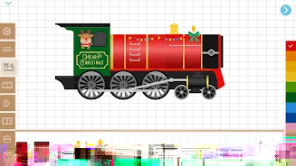 Labo Christmas Train Game:Kids screenshot 4