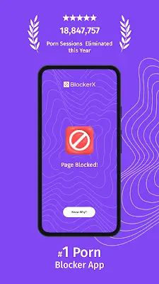 BlockerX: Porn Blocker/ NotFap স্ক্রিনশট 1