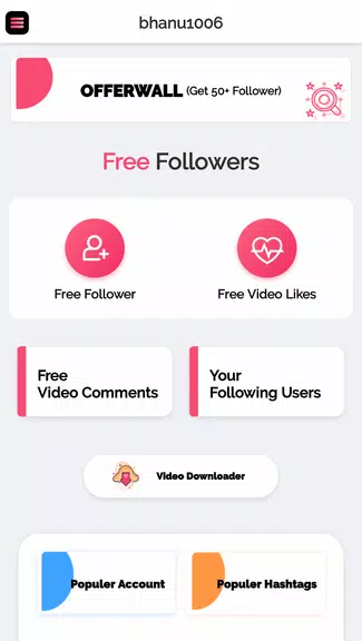Get fans for tik likes tok - likes & followers Screenshot 2