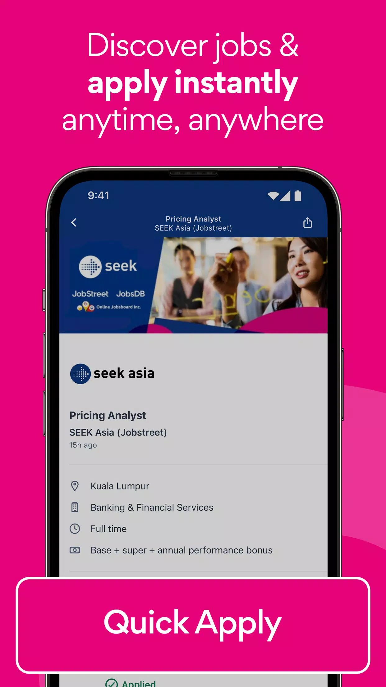 Jobstreet screenshot 2