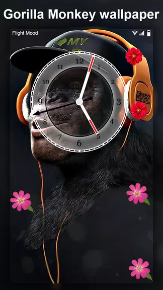 Screenshot Gorilla Monkey Live Wallpaper 2