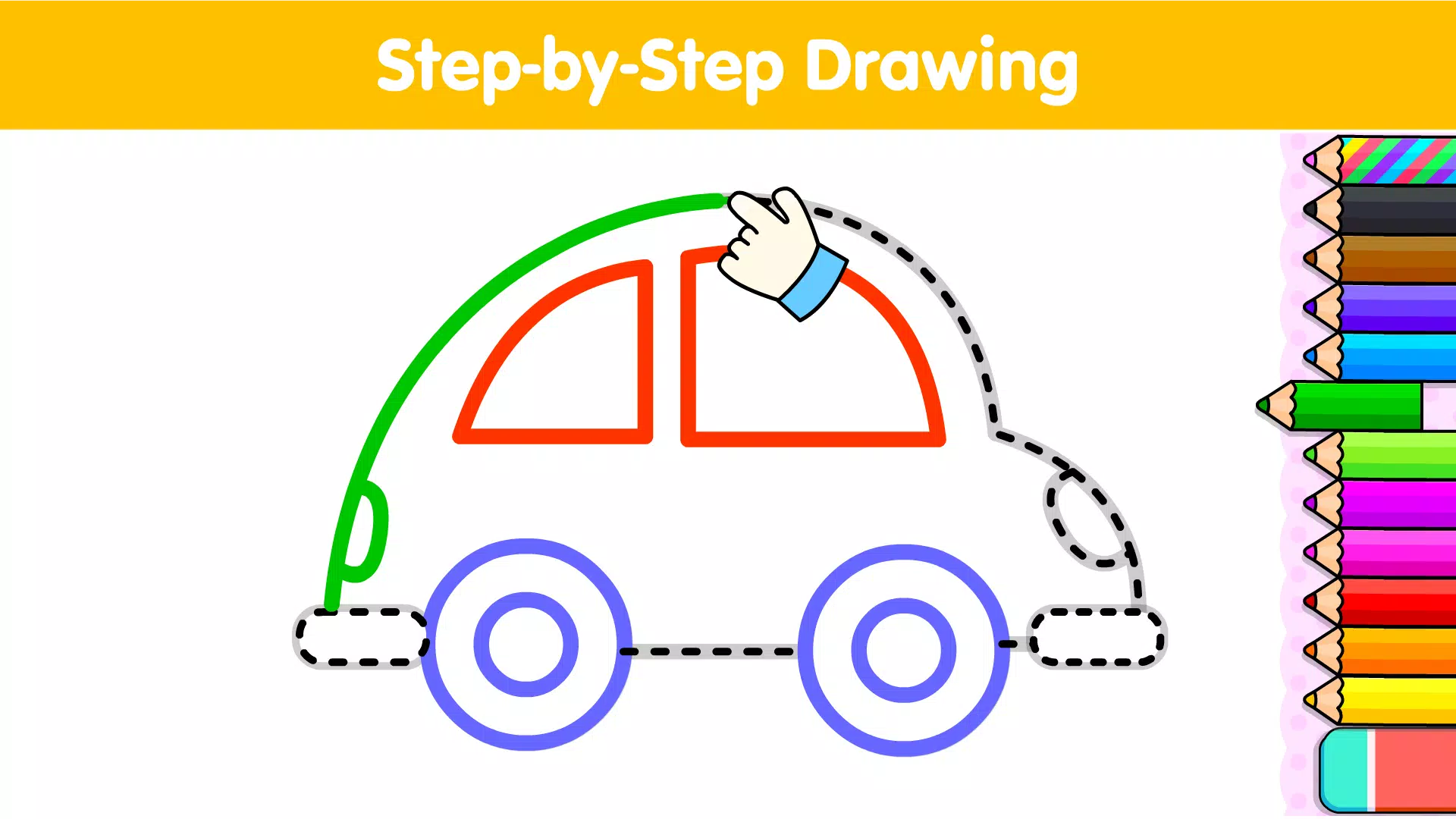 Kids Drawing & Coloring Book screenshot 2