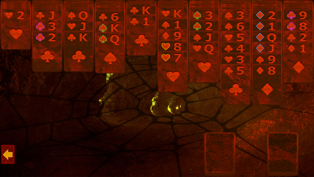 Spider(solitaire) zrzut ekranu 4