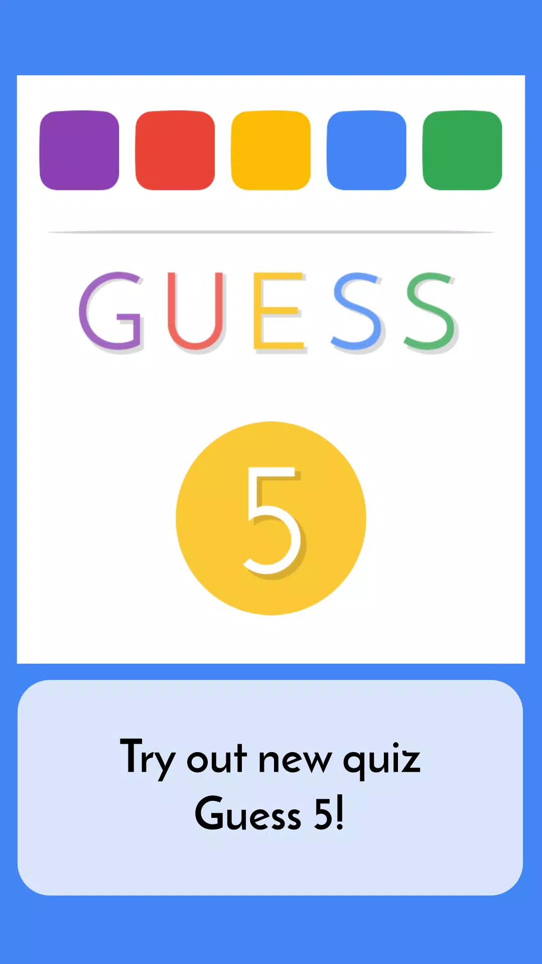 Guess 5 Screenshot 4