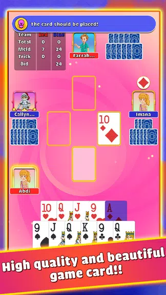 Pinochle - Trickster Cards screenshot 4