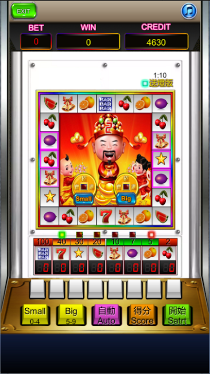 Lucky Fruit Slots Machine screenshot 1