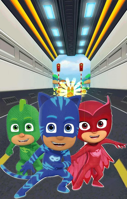 Super Pj Masks Runner Hero स्क्रीनशॉट 3