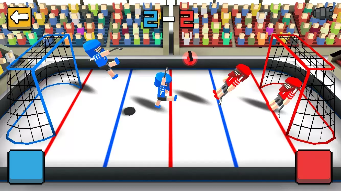 Cubic Hockey 3D captura de pantalla 