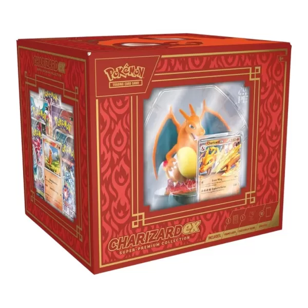 Charizard Ex PremiumPokémonTCGBox今天在亞馬遜上下降到50美元