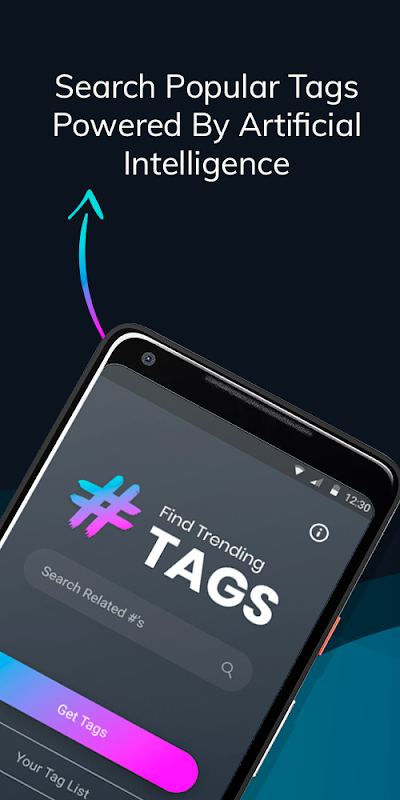 Screenshot Likes With Tags - Hashtag Generator for Instagram 1