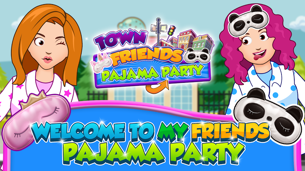 My Home City Pajama Party captura de pantalla 