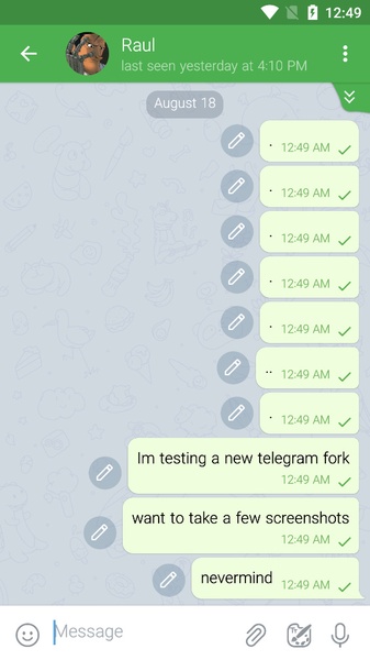 Screenshot Graph Messenger 2