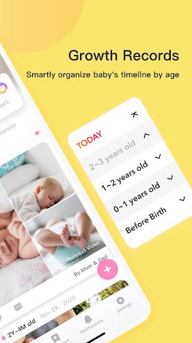 Bebememo - Smart Baby Journal captura de pantalla 