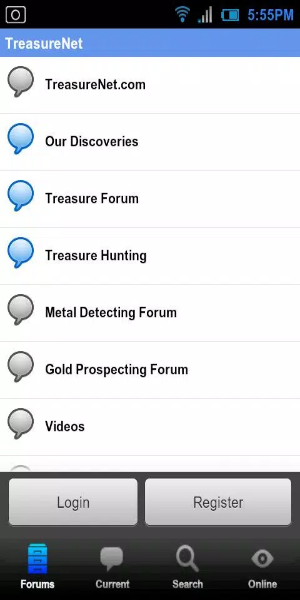 TreasureNet Forum Screenshot 2