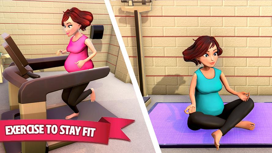 Pregnant Mom Simulator 3d应用截图第4张
