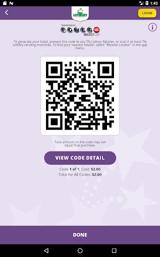Tennessee Lottery Official App ဖန်သားပြင်ဓာတ်ပုံ 2