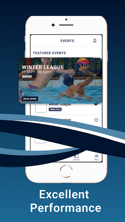 IH Sports App captura de pantalla 