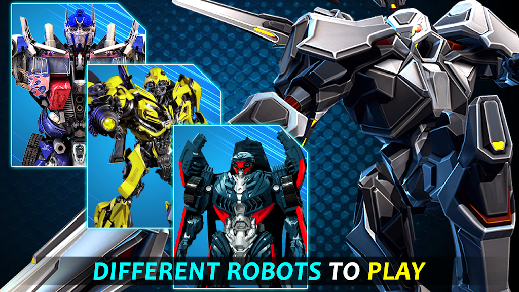Futuristic Robot City Fighting 3D Game ဖန်သားပြင်ဓာတ်ပုံ 3