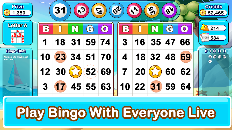 Hey Bingo™: Fun Bingo 75 Game ảnh chụp màn hình 1