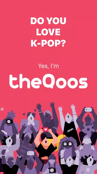 theQoos: K-Pop News, Friends, Music & Community Screenshot 1