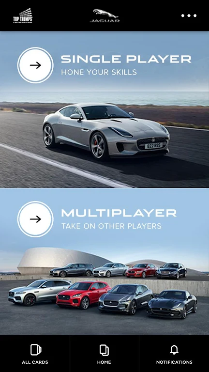 Jaguar Land Rover Top Trumps ဖန်သားပြင်ဓာတ်ပုံ 1