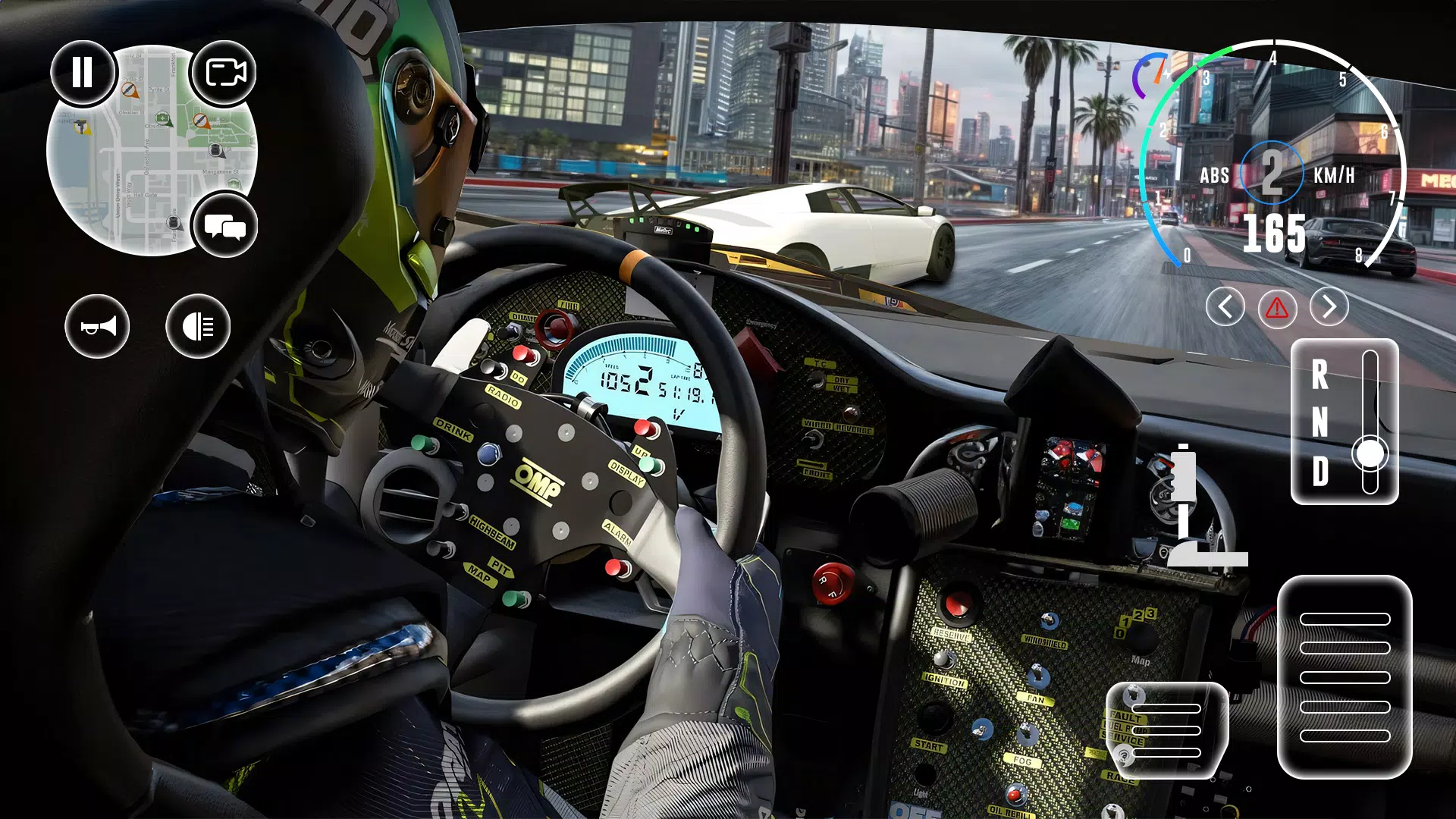 Car Driving City 3D Simulator Captura de tela 2