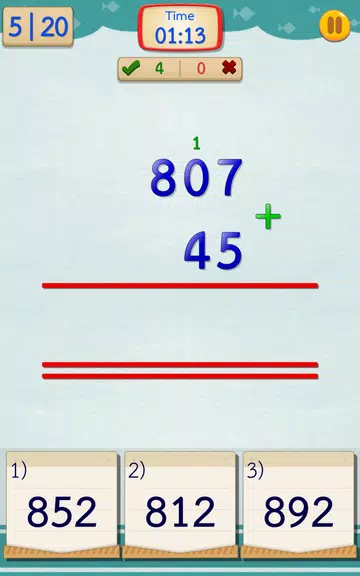 Math Fast Plus and Minus স্ক্রিনশট 3