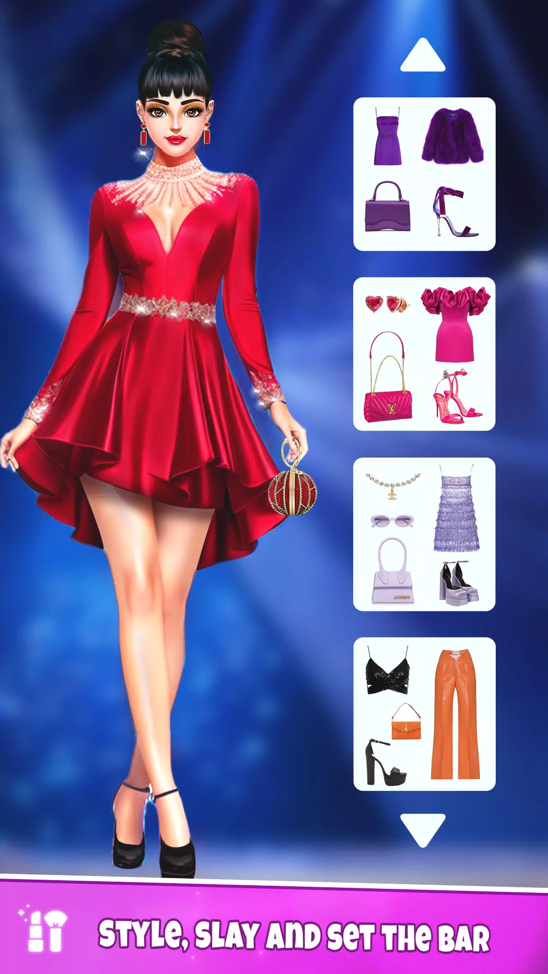 Fashion Dress Up, Makeup Game captura de pantalla 