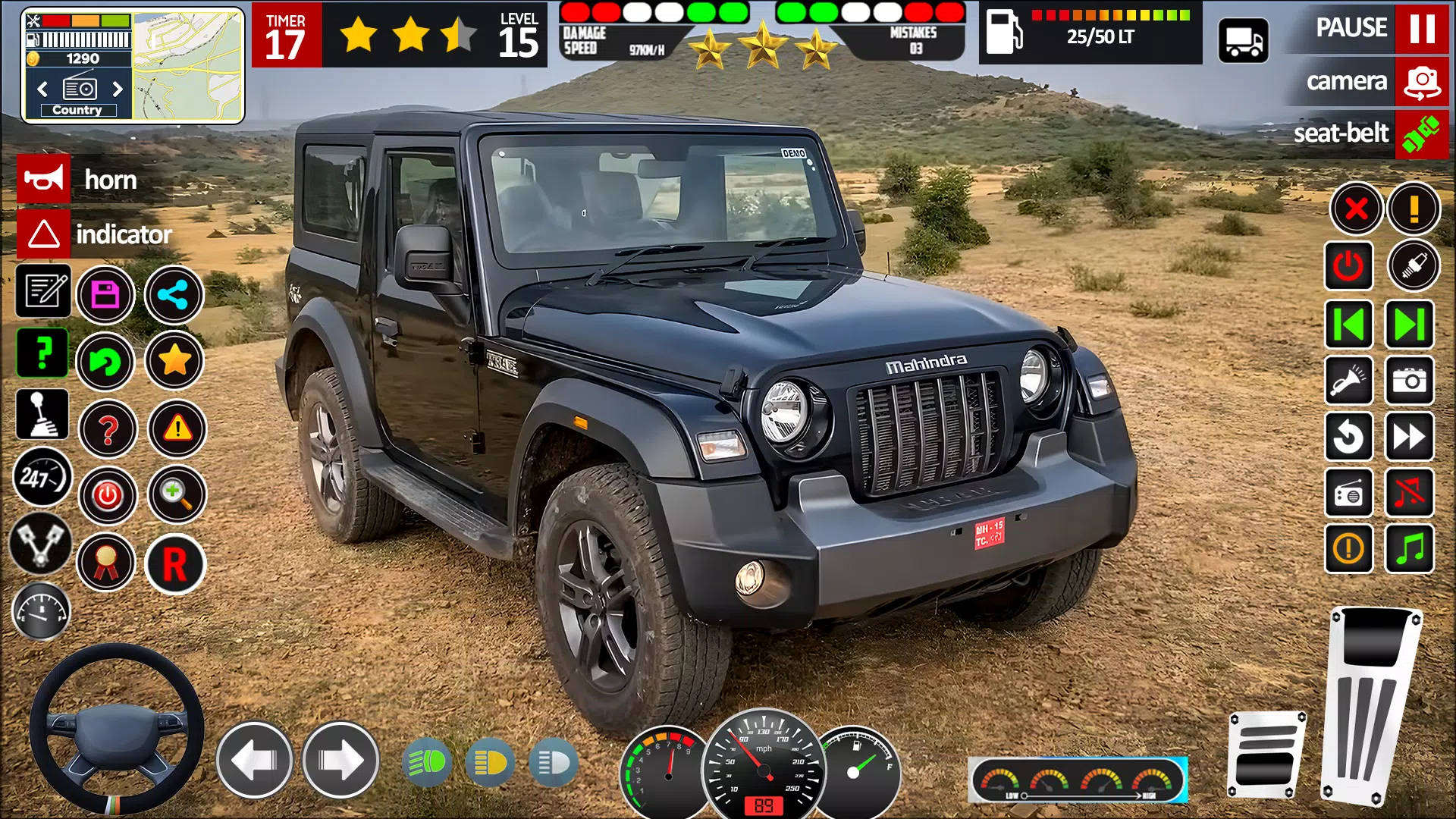 Jeep Driving Game 3d Simulator экрана 4