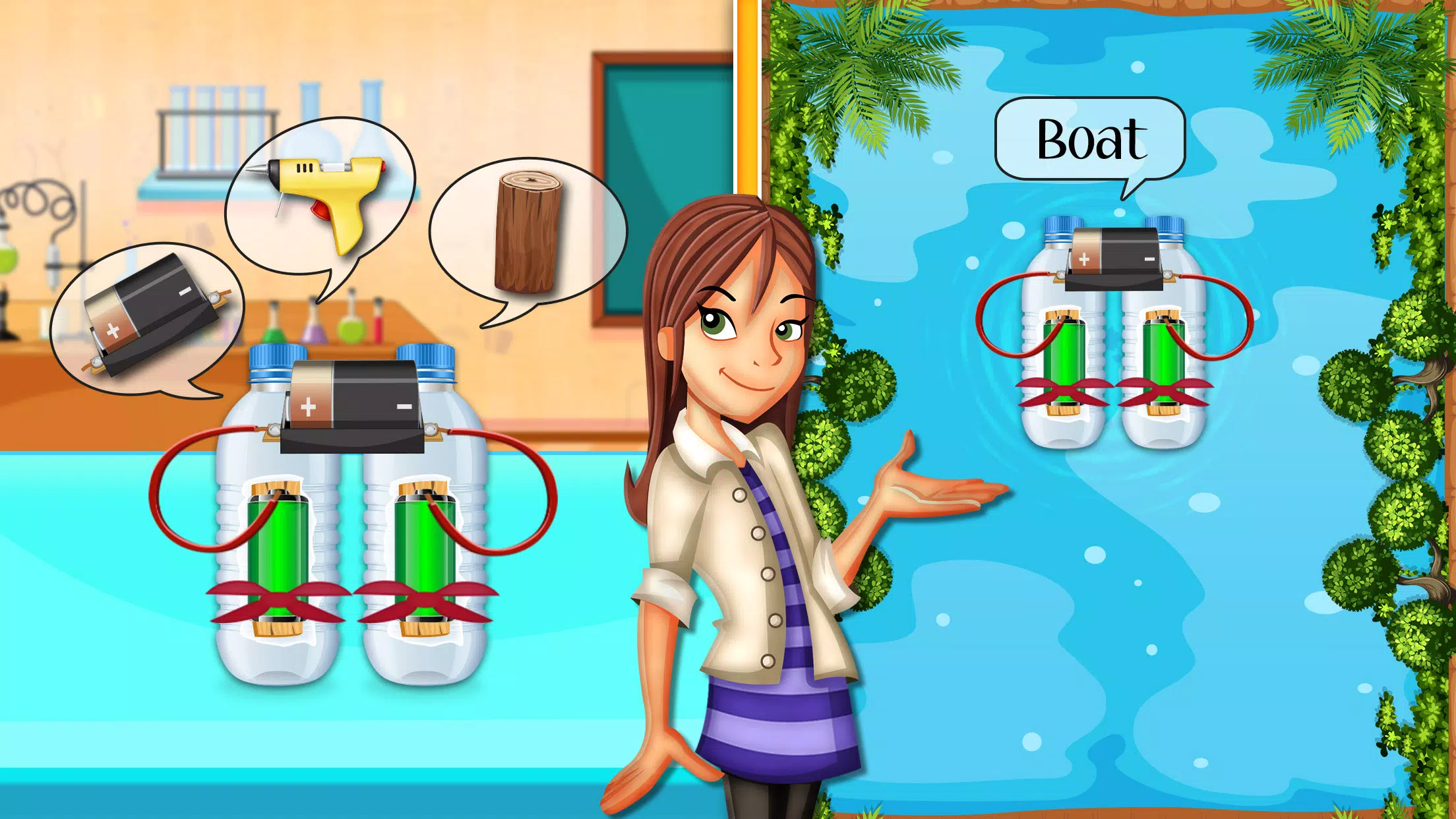 Girls High School Science Lab Screenshot 1