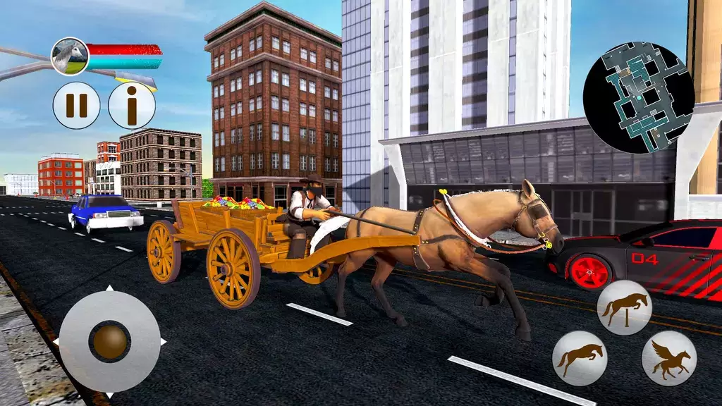 Flying Horse Taxi Transport screenshot 2