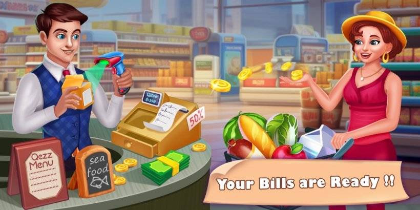 Rebuild Your Town with Supermarket & Mansion