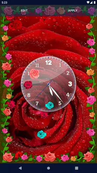 Red Rose 4K Live Wallpaper captura de pantalla 