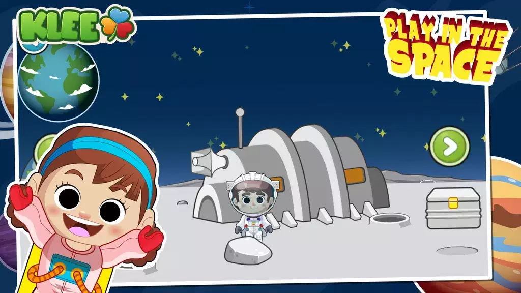 Play city SPACE Game for kids captura de pantalla 