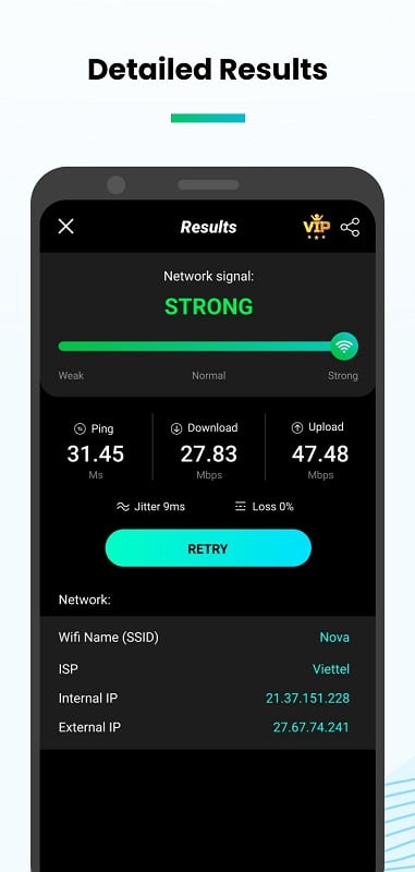 Speed Test & Wifi Analyzer screenshot 1