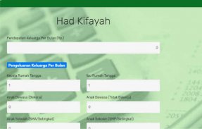 Perhitungan Had Kifayah ekran görüntüsü 2
