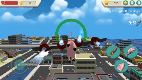 Crazy Pig Simulator экрана 2