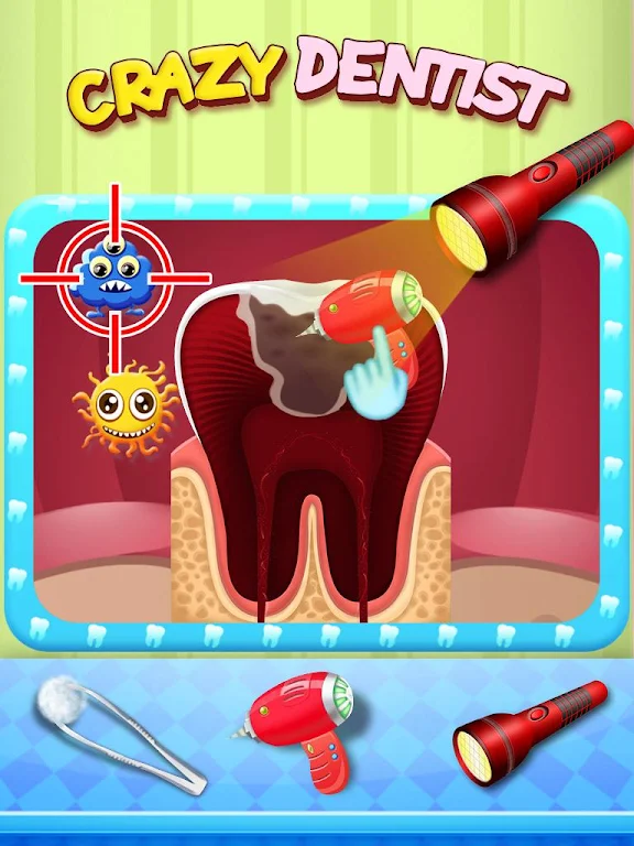 Mouth care doctor dentist game ဖန်သားပြင်ဓာတ်ပုံ 1