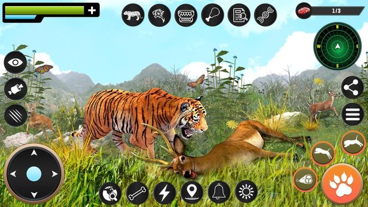 Tiger Simulator Animal Game 3D স্ক্রিনশট 4