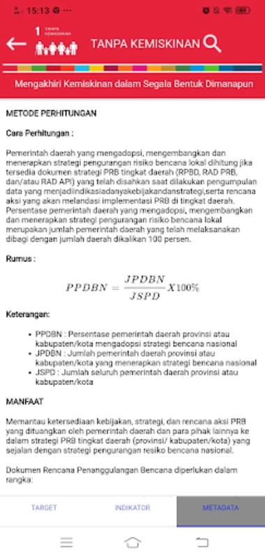 SDG Metadata Indonesia স্ক্রিনশট 2