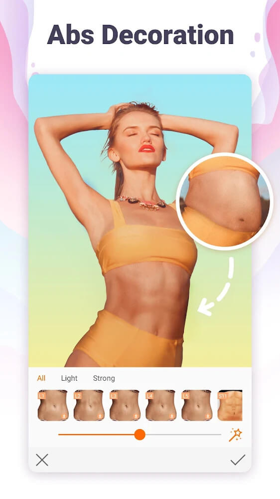 Hotune Body Editor & Face Slim captura de pantalla 