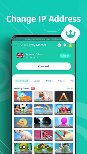 Snap Master VPN: Super Vpn App Screenshot 2